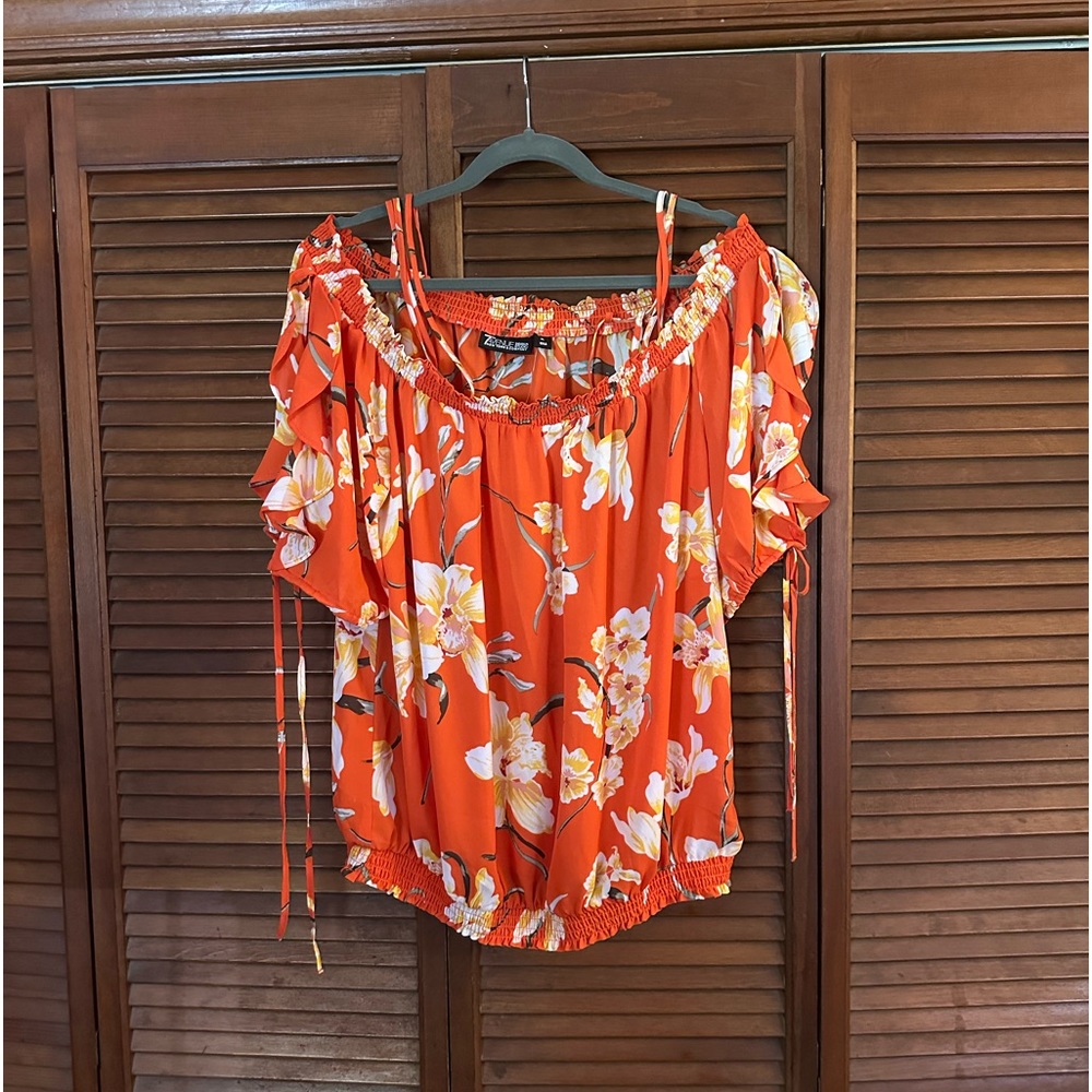 Cute off shoulder top